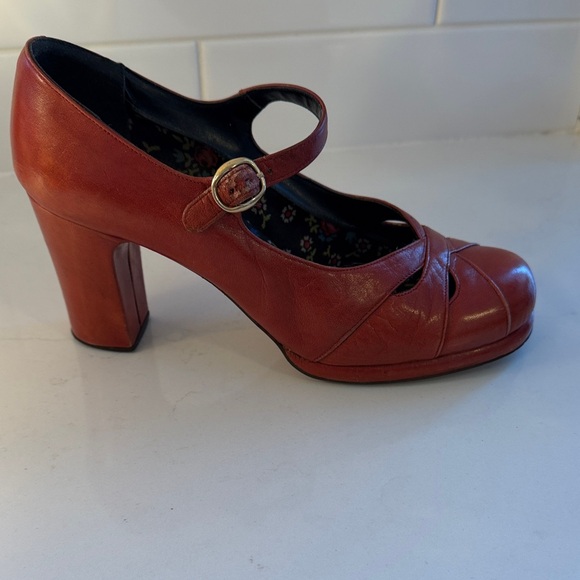 S.R.O. d’miguel Mary Jane Women's Vintage Retro Heels - Picture 4 of 16